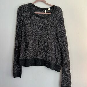 Anthropologie Moth Gray Knit Sweater​